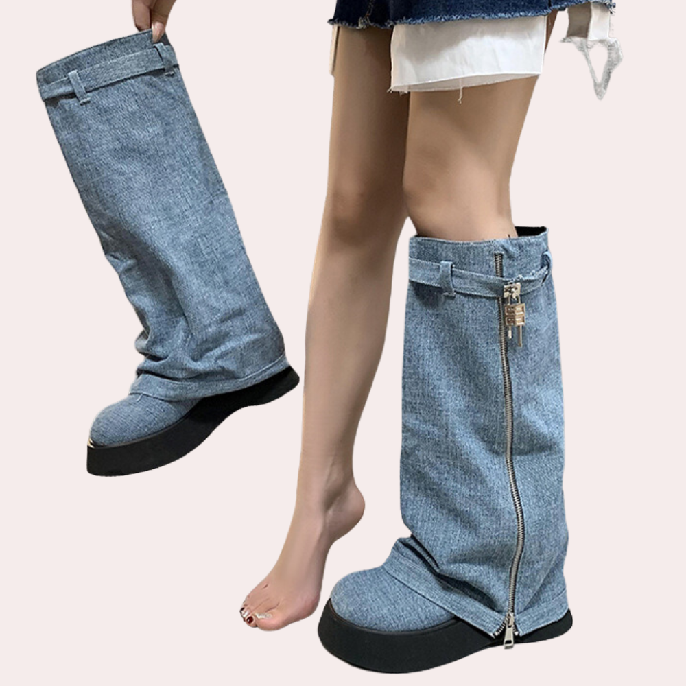 DULCE - Stylisch Winterstiefel aus Denim für Damen