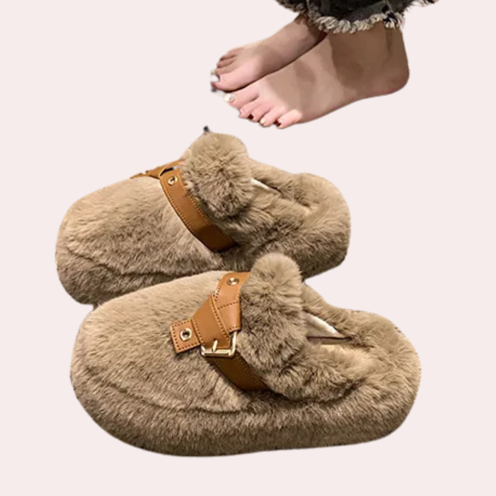 RAQUEL - Moderne Winterpantoffeln für Damen