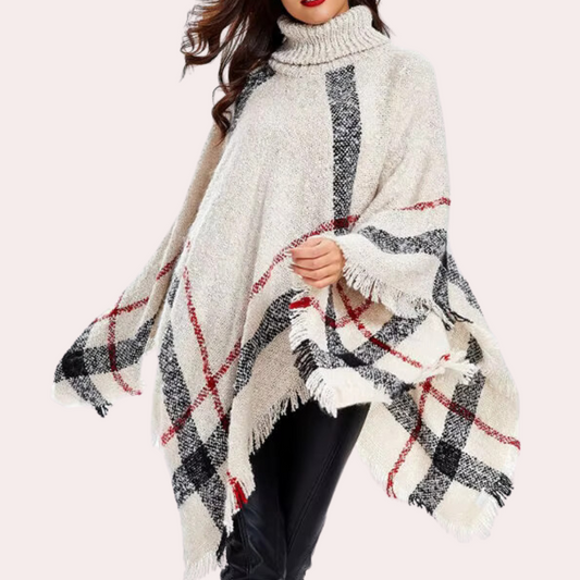 ADIS - Gestrickter Poncho für Frauen