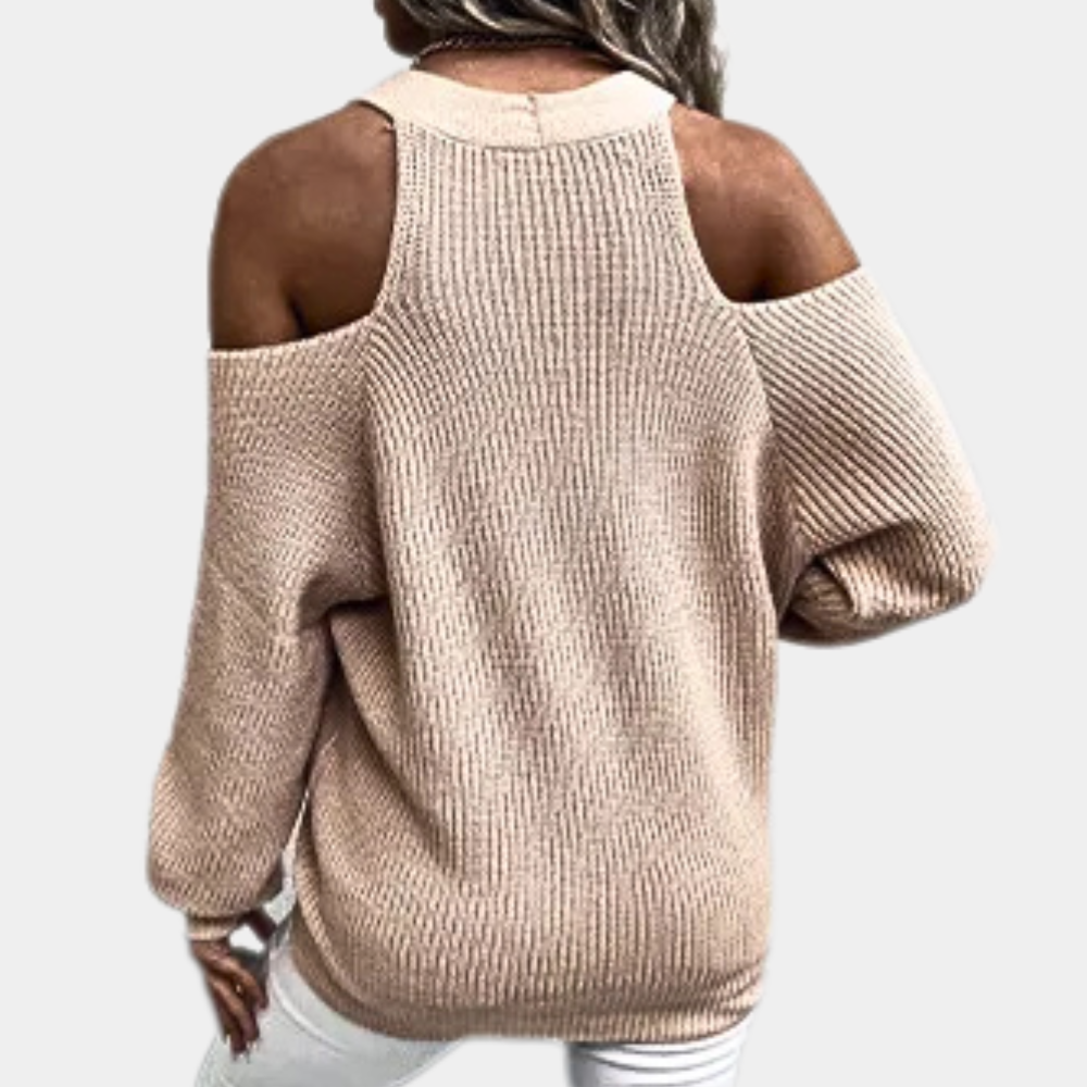 ESTELLA - Stylischer Pullover mit kalter Schulter für Frauen