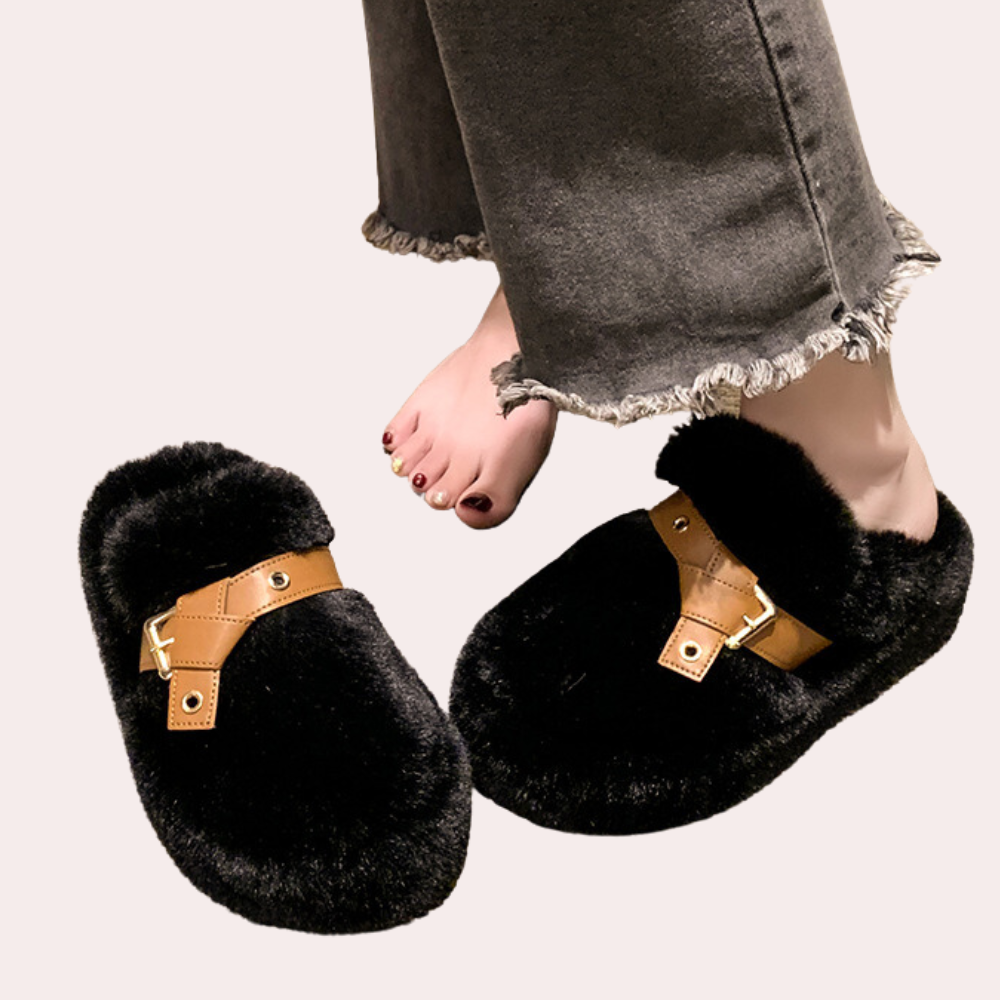 RAQUEL - Moderne Winterpantoffeln für Damen